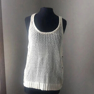 Woven Sweater Tank‎ L